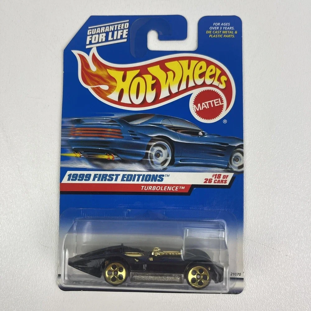 Hot Wheels 1999 First Editions Series Turbolence Black 923